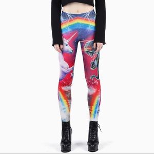 Blackmilk Pants - Blackmilk Hell Yeah Supershine Leggings BNWT Blackmilk Pants - Blackmilk Hell Yeah Supershine Leggings BNWT